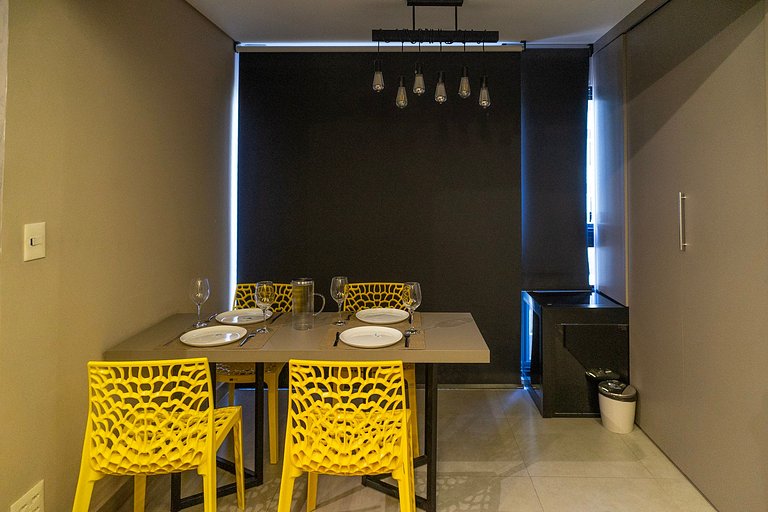 Belo studio em Pinheiros