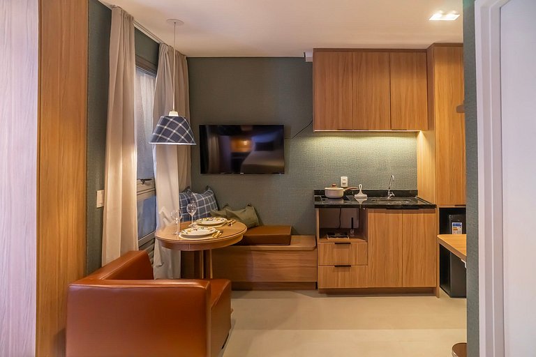 Studio novo em Pinheiros, a 450m do metrô