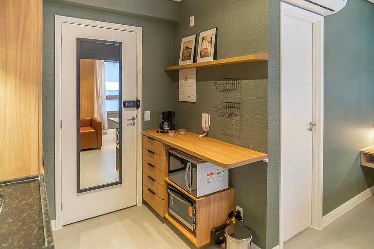 Studio novo em Pinheiros, a 450m do metrô