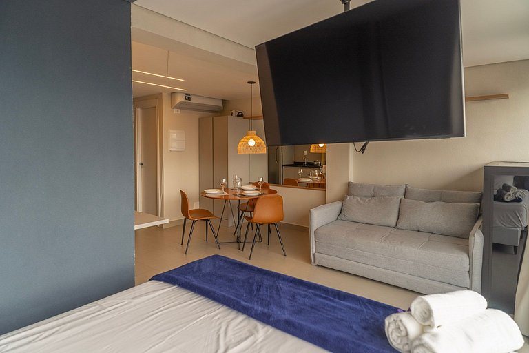 Vista Incrível, Cama Queen, 18ºAndar| Vila Olímpia