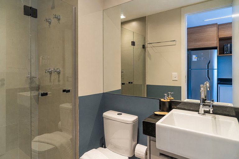 Vista Incrível, Cama Queen, 18ºAndar| Vila Olímpia