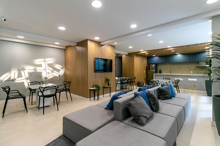 MOBI ONE: Estúdio Moderno em Pinheiros
