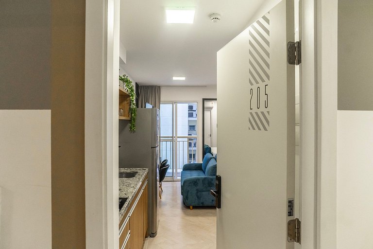 MOBI ONE: Estúdio Moderno em Pinheiros