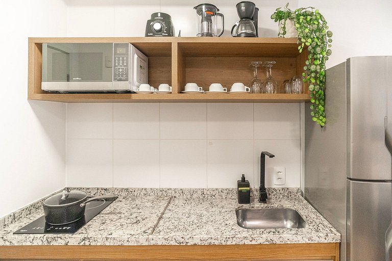 MOBI ONE: Estúdio Moderno em Pinheiros