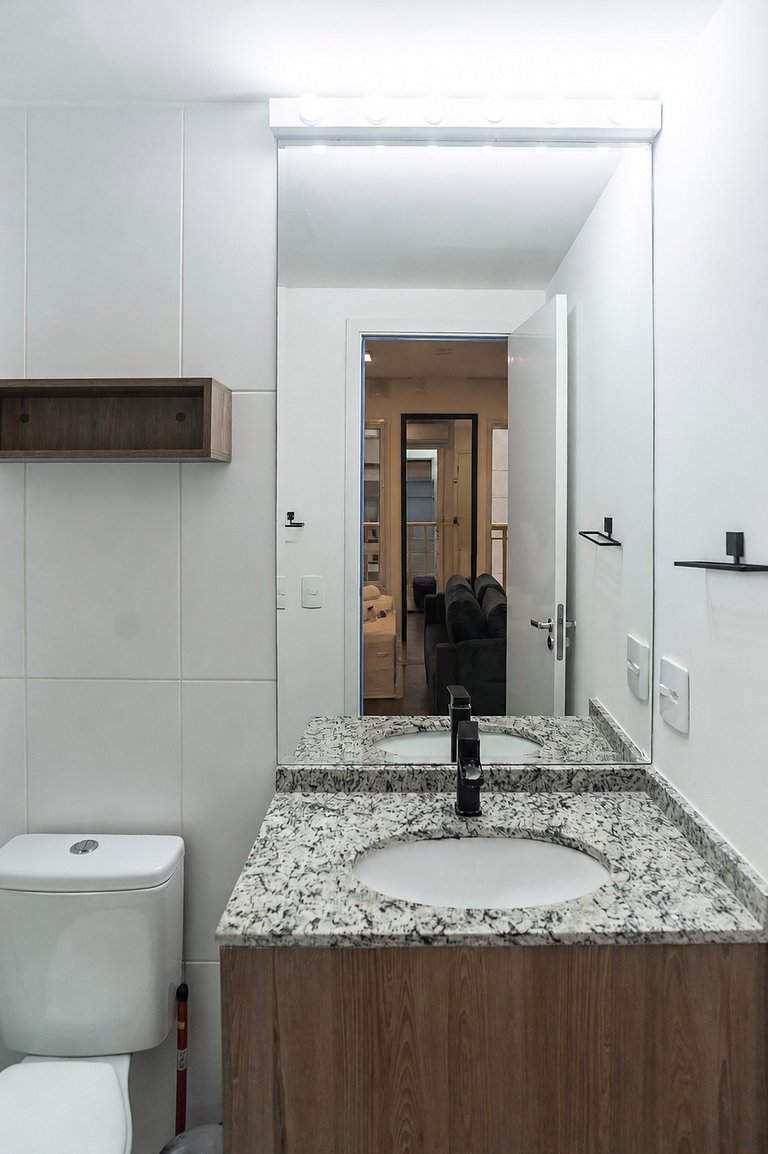 MOBI ONE: Estúdio Moderno em Pinheiros
