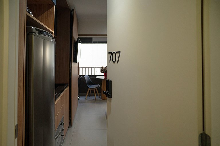Studio C/cama queen | Piscina | Avenida Paulista