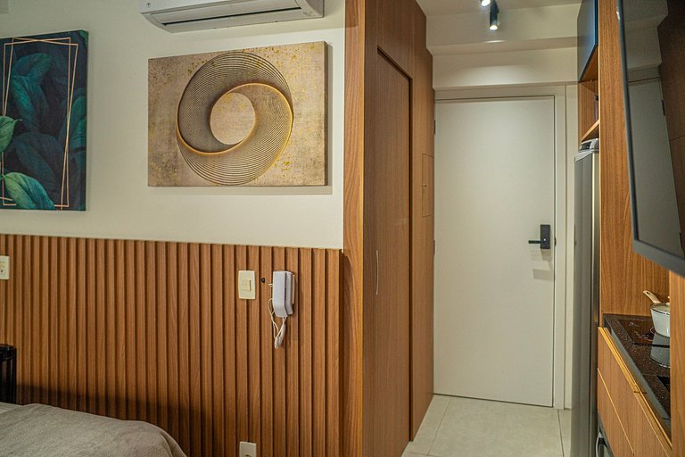 Studio C/cama queen | Piscina | Avenida Paulista