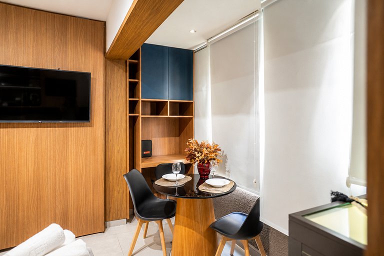Studio C/cama queen | Piscina | Avenida Paulista