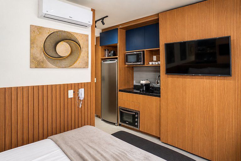 Studio C/cama queen | Piscina | Avenida Paulista