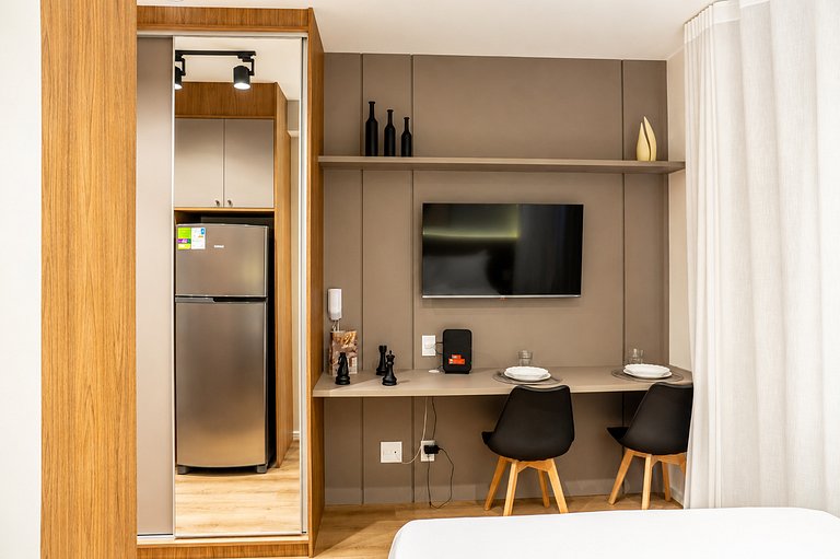 Studio | Piscina | Paulista Av. Próxima
