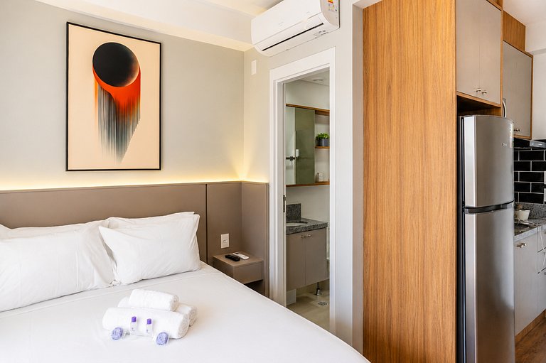 Studio | Piscina | Paulista Av. Próxima