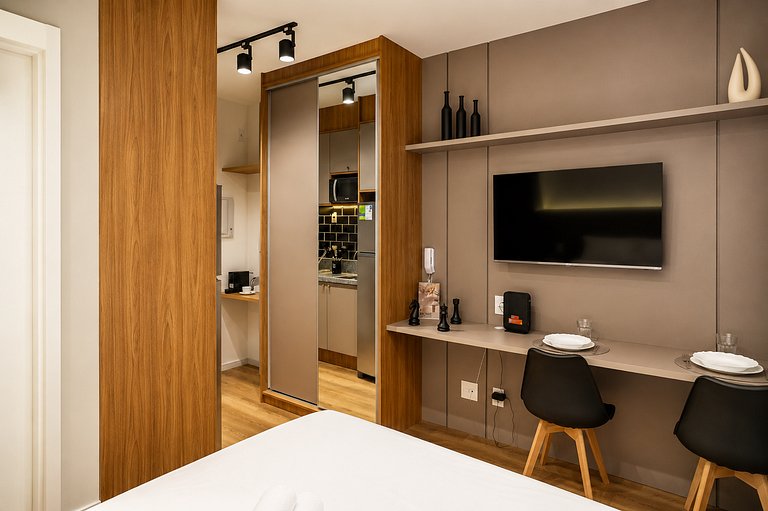 Studio | Piscina | Paulista Av. Próxima