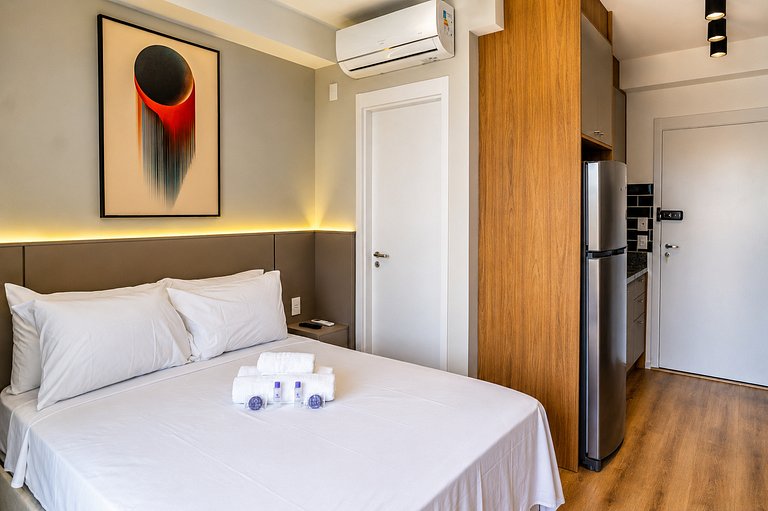 Studio | Piscina | Paulista Av. Próxima