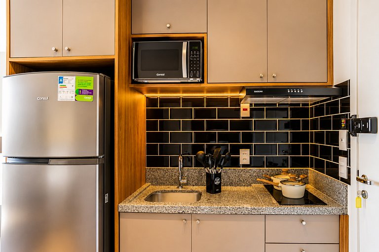 Studio | Piscina | Paulista Av. Próxima