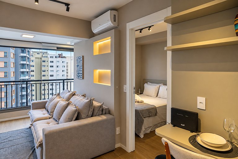 Studio completo na Vila Mariana