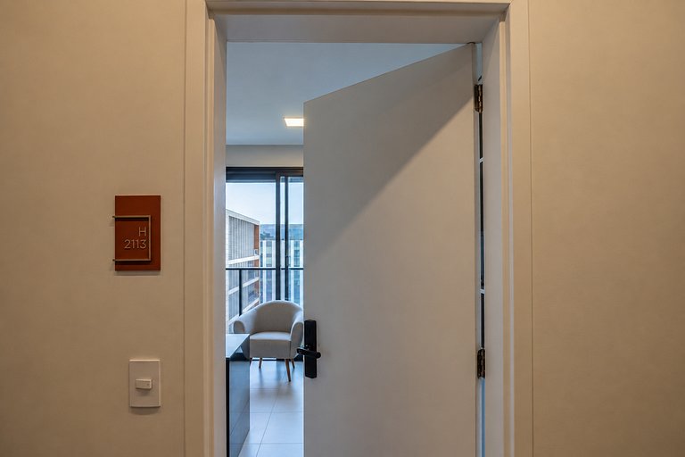 Faria Lima | Sauna, piscina e vista panorâmica
