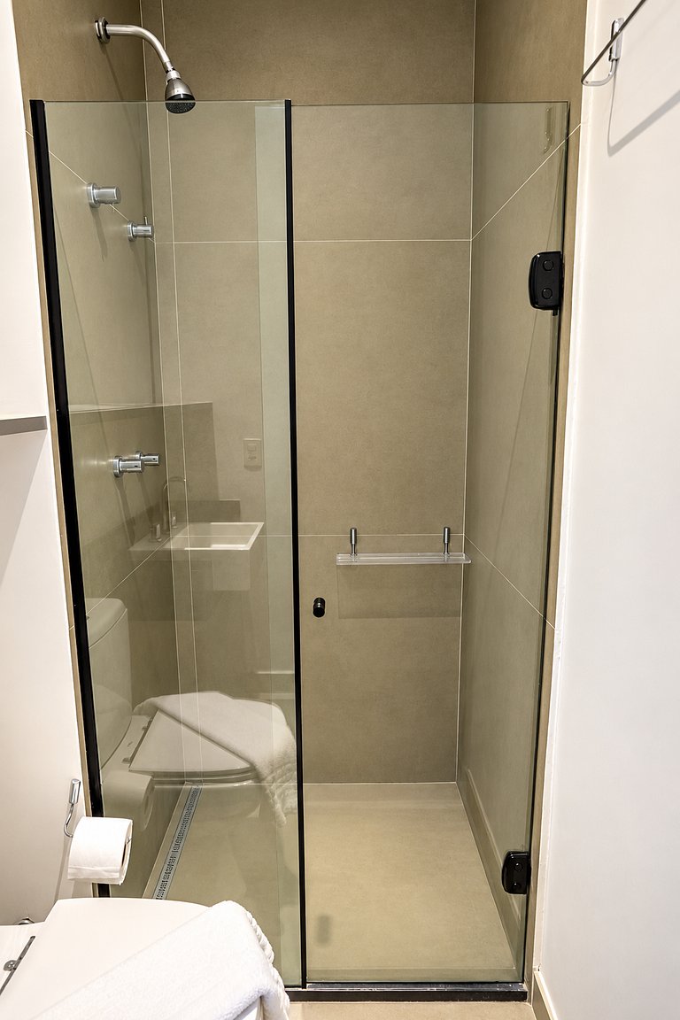 Faria Lima | Sauna, piscina e vista panorâmica